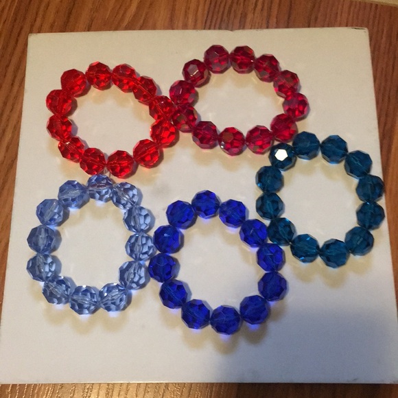 Chunky Plastic Costume Bracelets - Picture 2 of 2